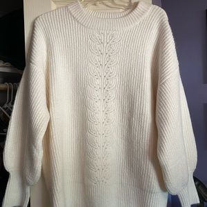 Ava & Viv cream sweater 2X
